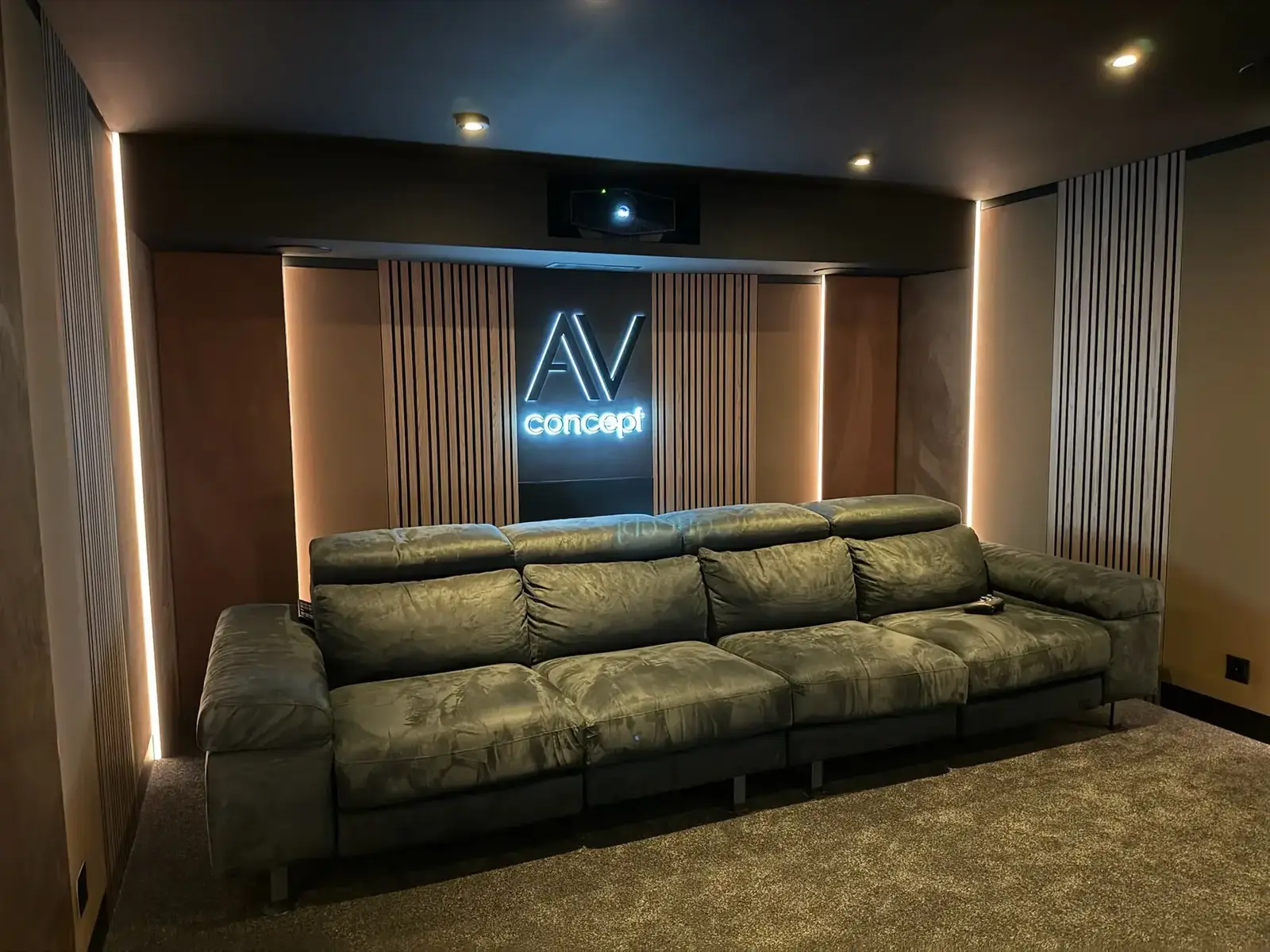 A room delivered by AV Concept