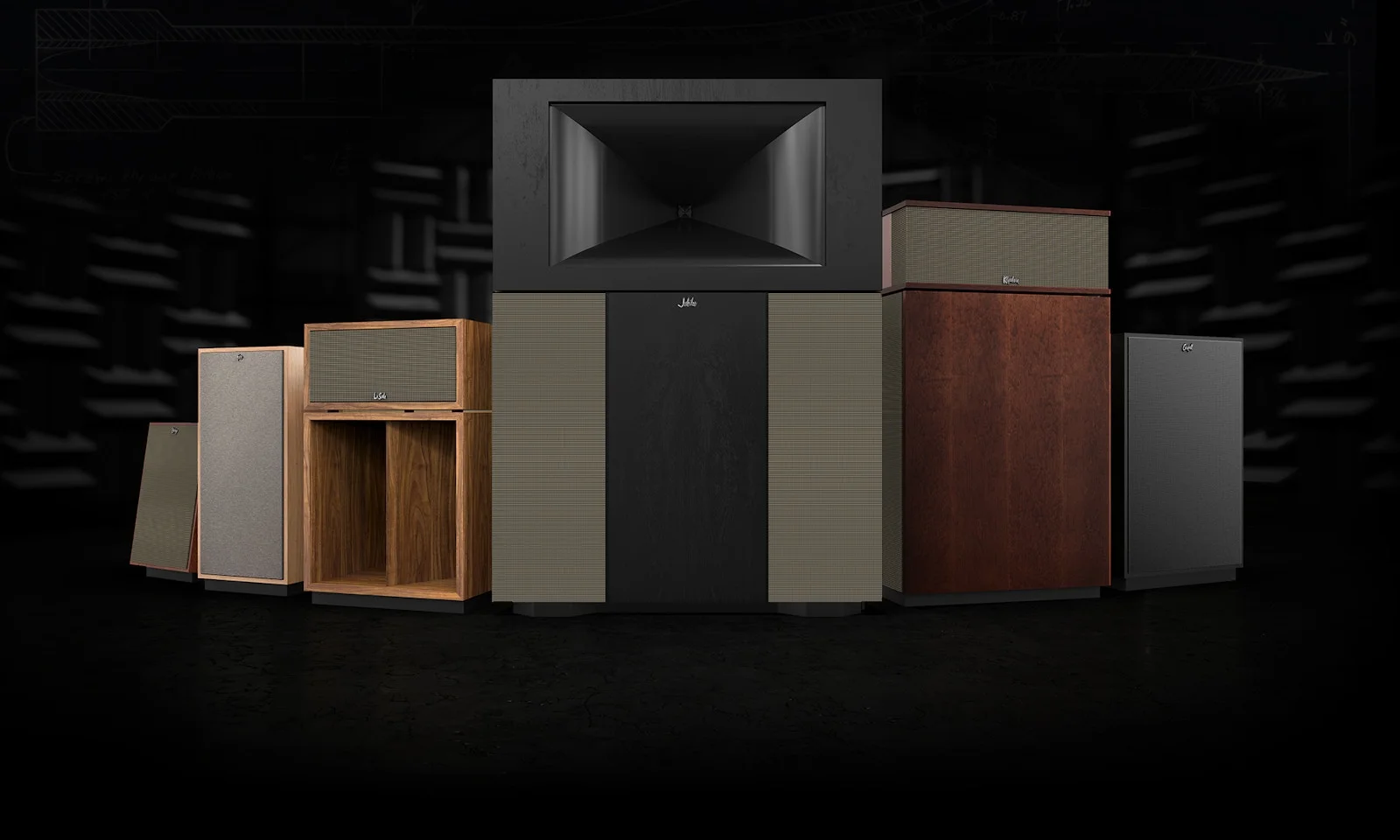 Gamme Heritage Klipsch - Klipschorn et enceintes premium