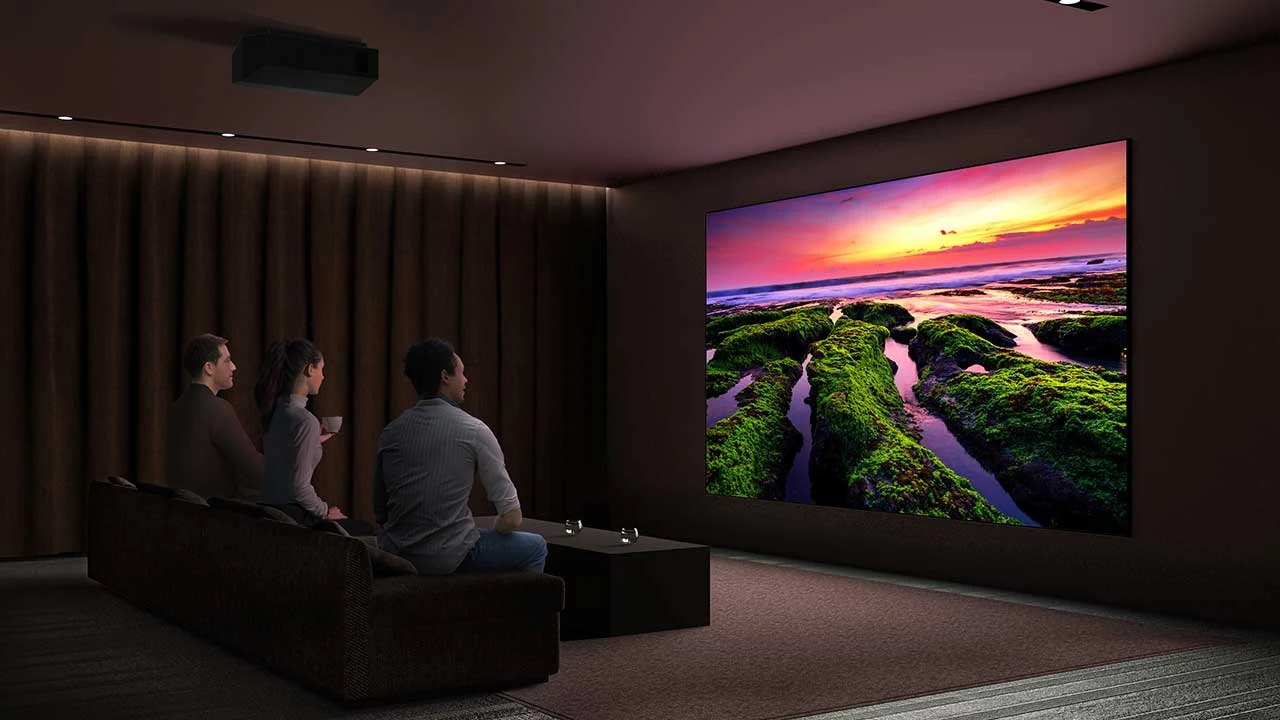 Installation home cinéma Sony dans un environnement dédié