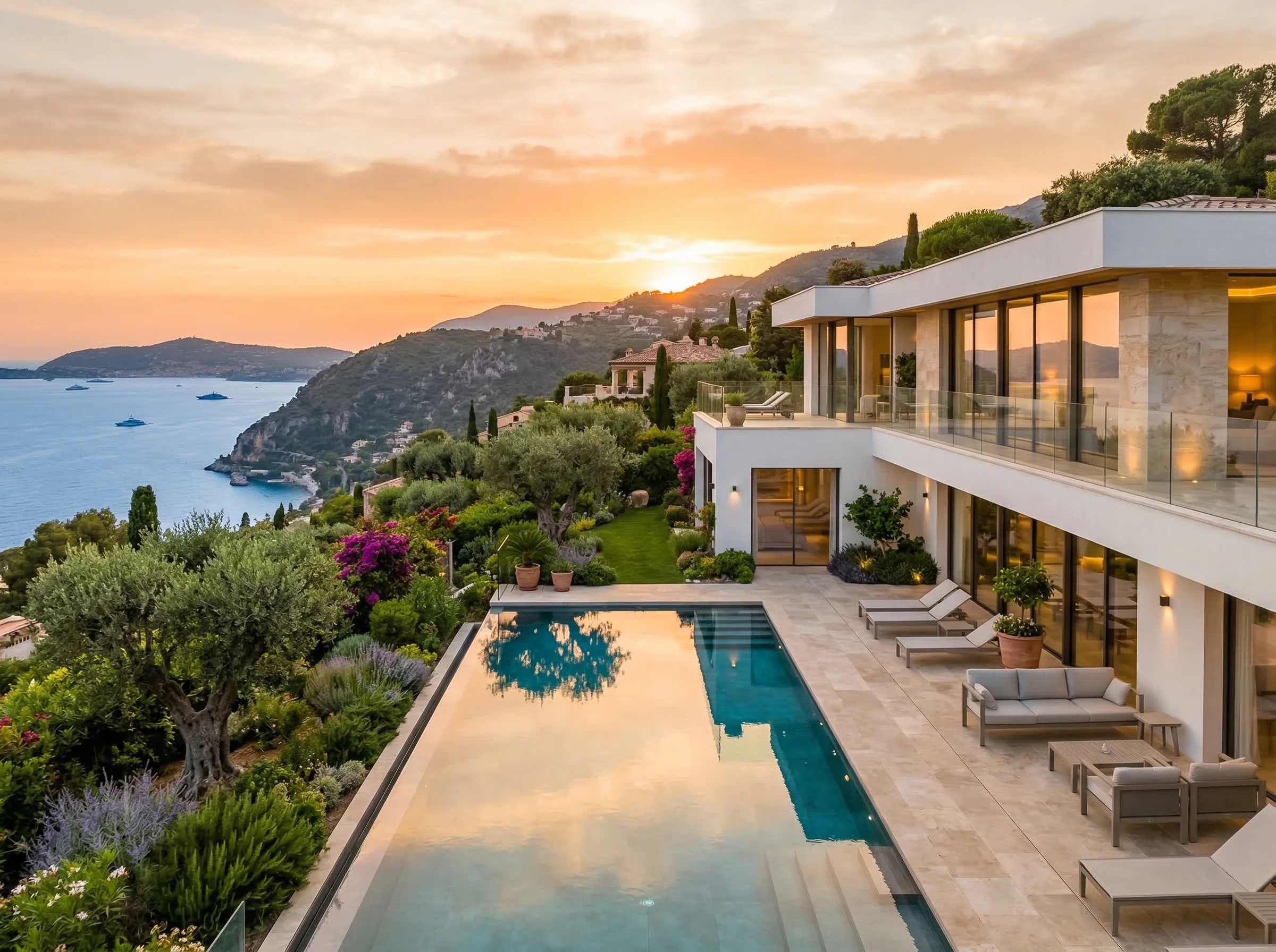 Villa moderne Côte d'Azur